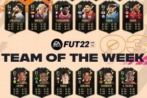 FIFA22第3周最佳阵：孙兴慜、苏亚雷斯领衔，福登、托纳利在列