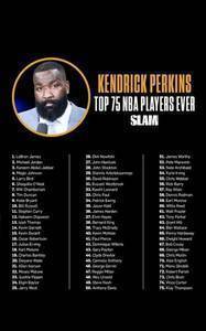 帕金斯排NBA75大球星:老詹居首 乔丹第2 科比9 库里11 KG14 KD15