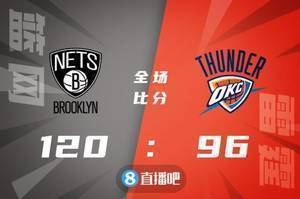 🏀杜兰特33+8 米尔斯9记三分 哈登16+6+13 篮网轻取雷霆三连胜