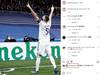 本泽马晒图庆祝胜利并配文“Hala Madrid”,哈兰德点赞